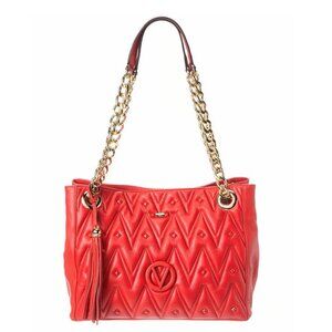 NWT ✅ Valentino LUISA STUDS Leather Chain Quilted Bag🌟 NWT + DUST BAG & COA